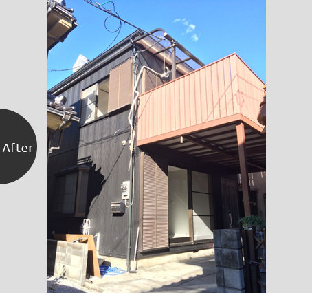 東十条の物件の外観のAfter写真