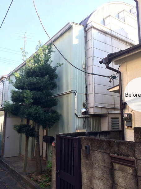 下高井戸の物件の外観のBefore写真